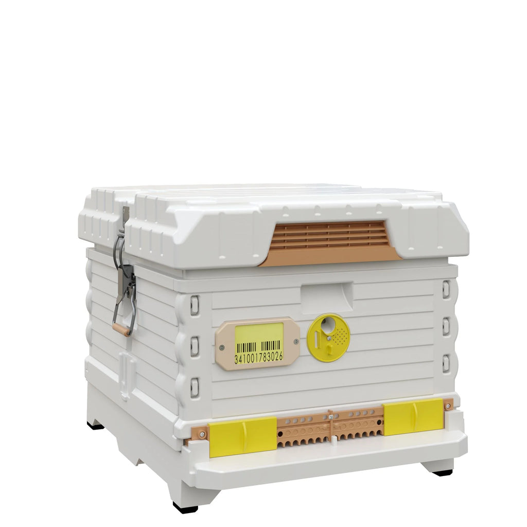 Ergo Insulated White Single Brood Box Beehive Set