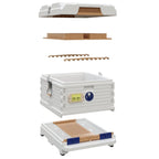 Ergo Insulated White Single Brood Box Beehive Set