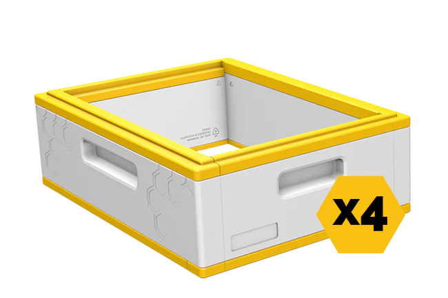 Quad Medium Beehive Kit - Bundle