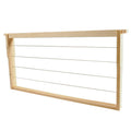 BEEHIVE FRAME DEEP  ASSEMBLED WIRED GROOVED TOP AND BOTTOM (NOT WEDGE) 9 1/8"