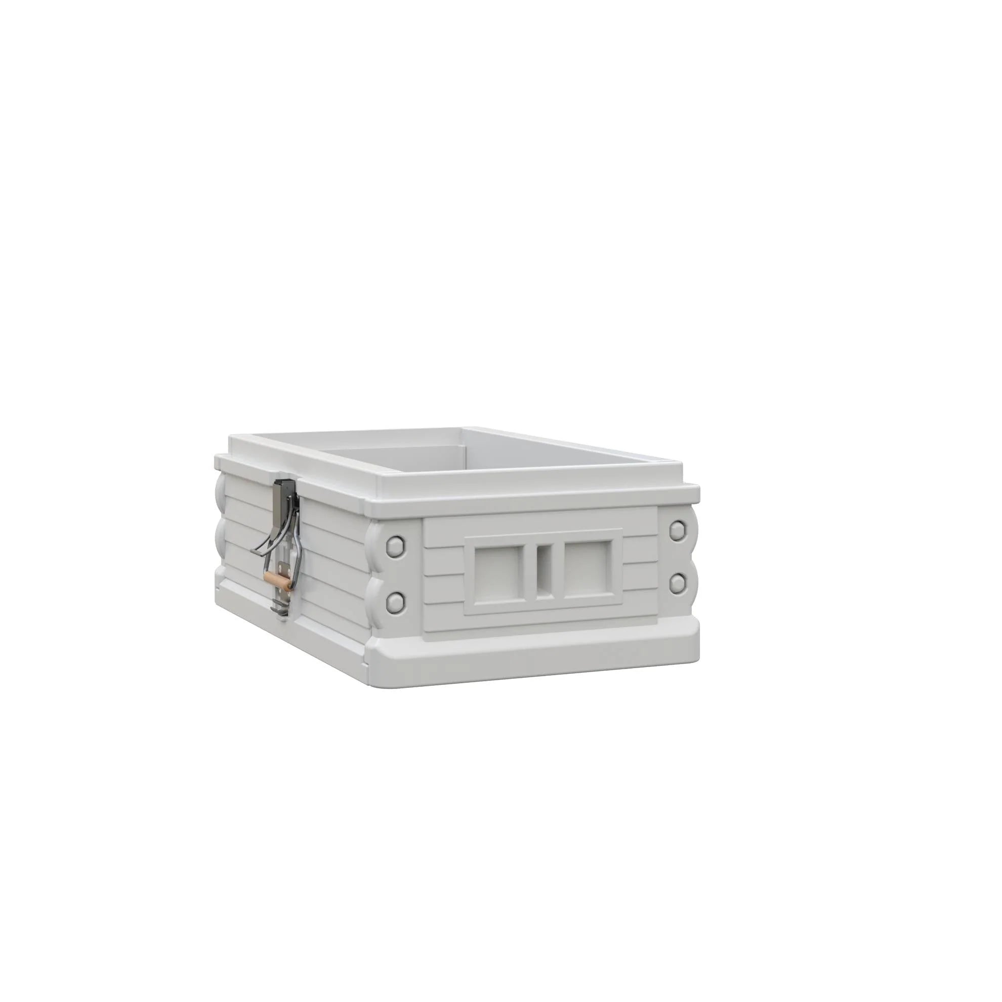 7 Frame NUC White Insulated Medium Super