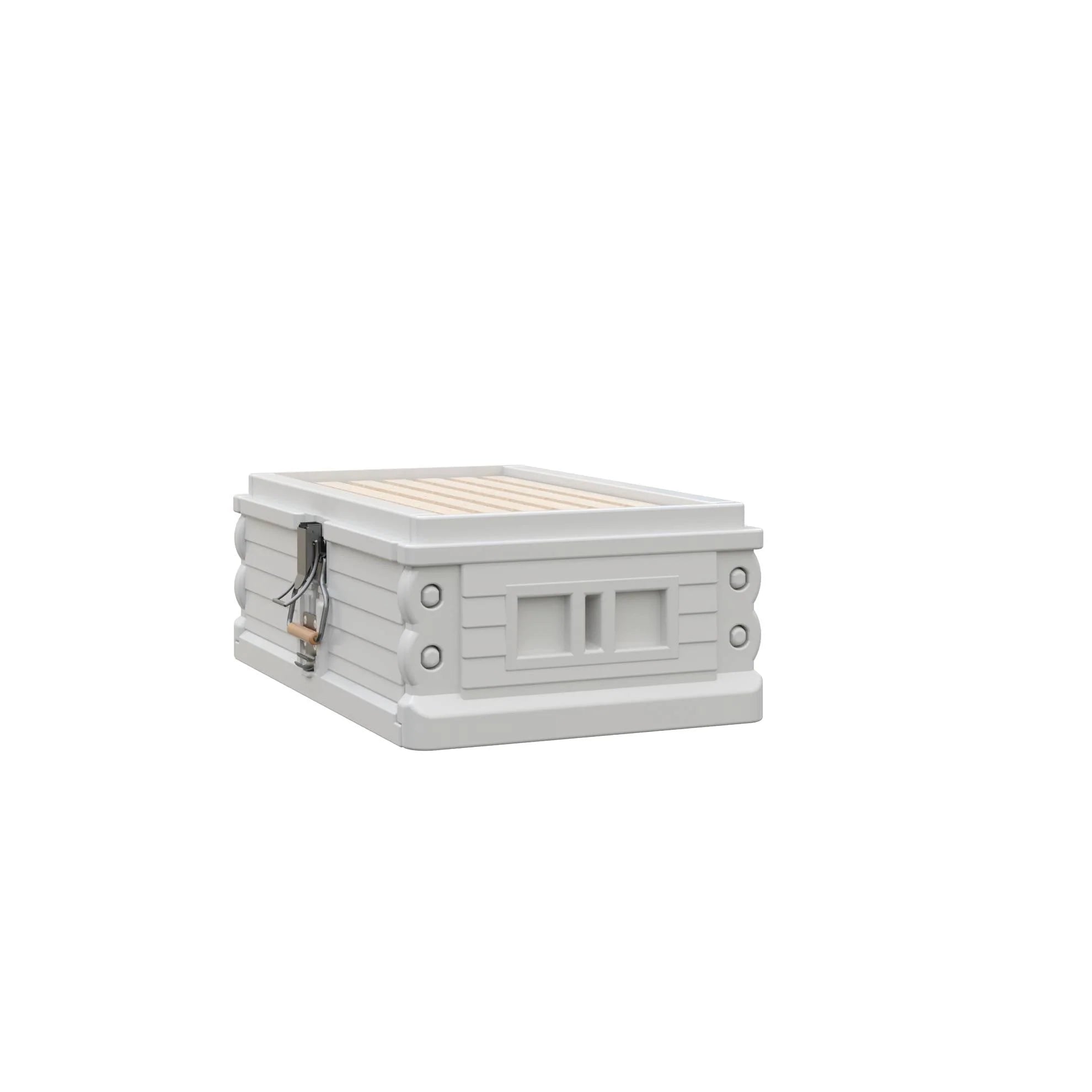 7 Frame NUC White Insulated Medium Super