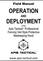 Apis Tactical PRO Beekeeping Fencing Veil