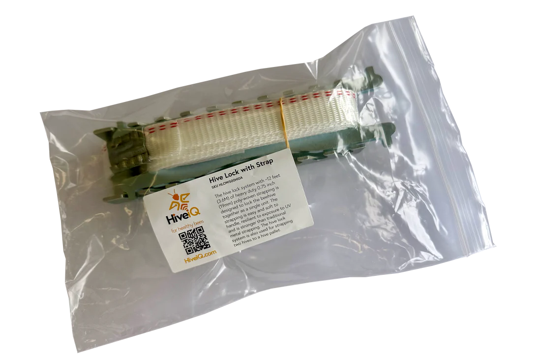 Beehive Lock with Strap
