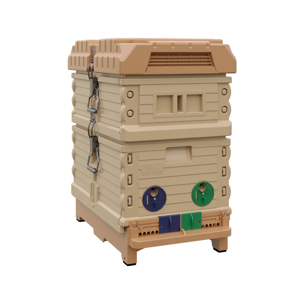 7 Frame NUC White Insulated Medium Super