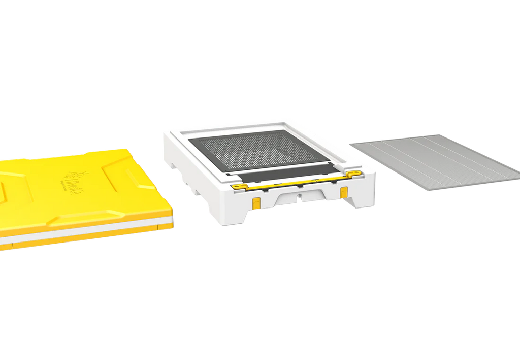 Hive Base & Lid Kit w/ Queen Excluder