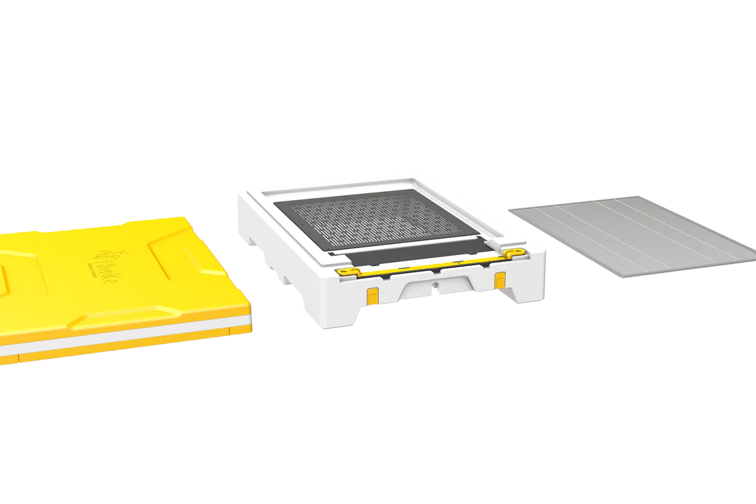 Hive Base & Lid Kit w/ Queen Excluder