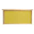 Deep 9 1/8" Grooved Top Bar Frames with Single Coated Yellow Plasticell Commercial Assembled