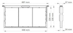 Apimaye Plastic Deep PRO Frames