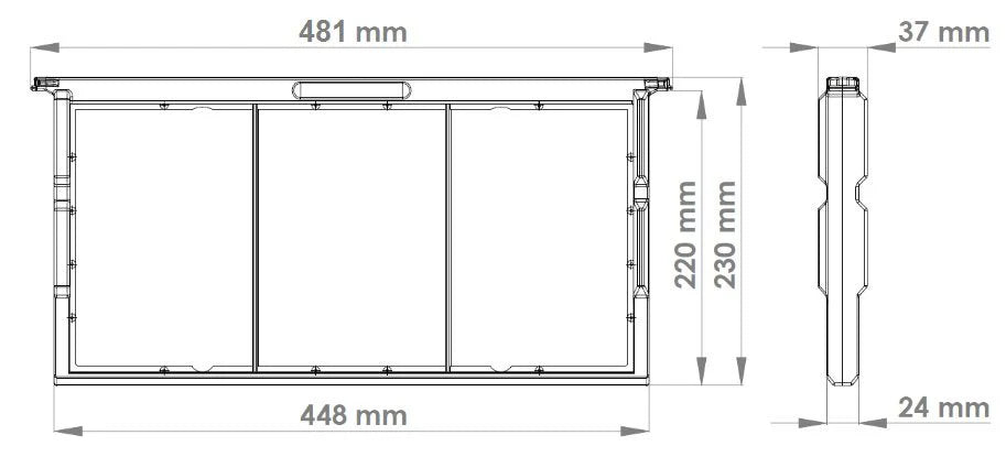 Apimaye Plastic Deep PRO Frames