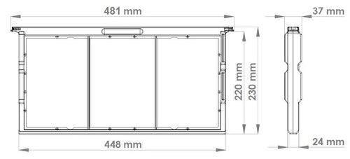 Apimaye Plastic Deep PRO Frames