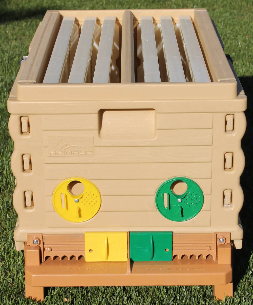 7 Frame NUC White Insulated Bee Hive Set